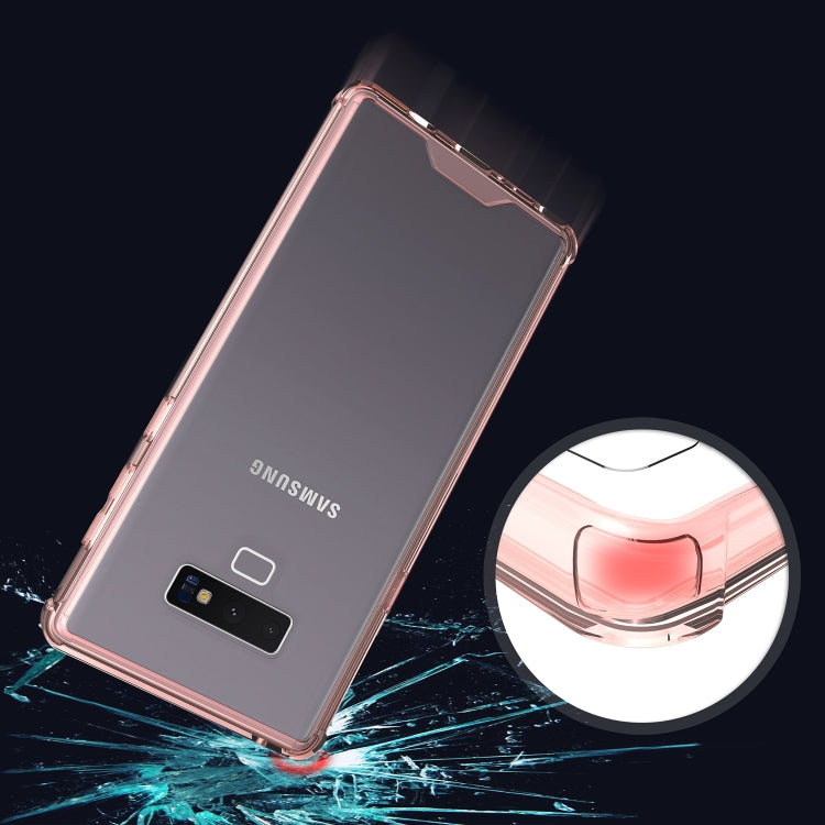 Acrylic + TPU Shockproof Transparent Armor Protective Case for Galaxy Note9
