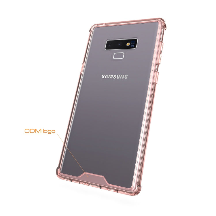 Acrylic + TPU Shockproof Transparent Armor Protective Case for Galaxy Note9