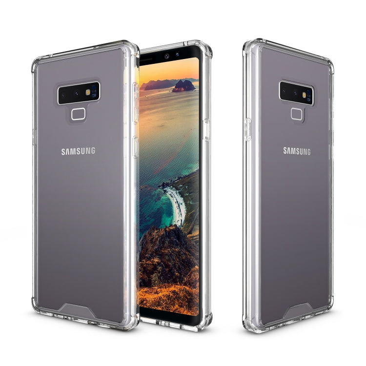 Acrylic + TPU Shockproof Transparent Armor Protective Case for Galaxy Note9