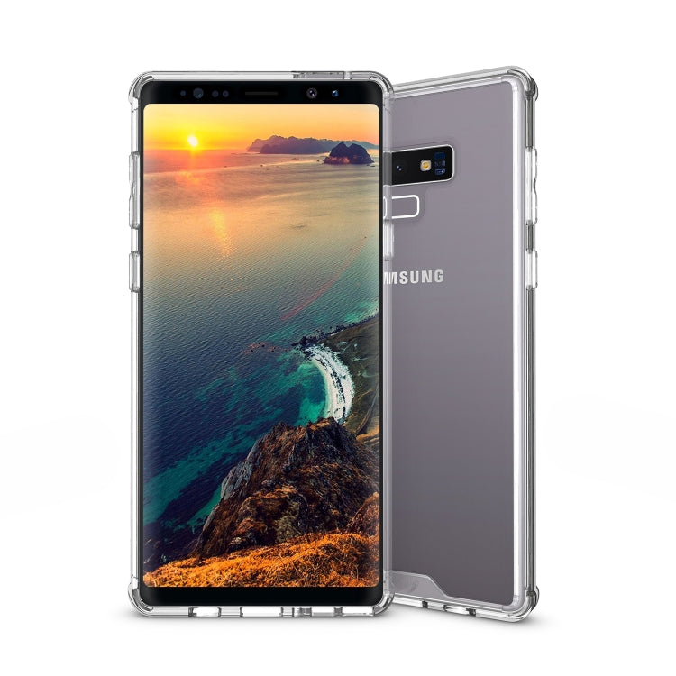 Acrylic + TPU Shockproof Transparent Armor Protective Case for Galaxy Note9