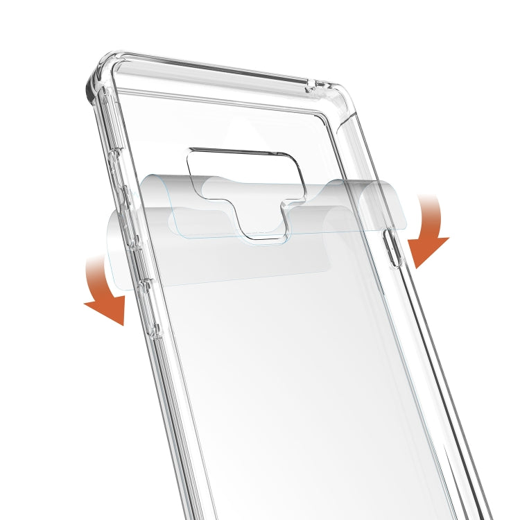 Acrylic + TPU Shockproof Transparent Armor Protective Case for Galaxy Note9