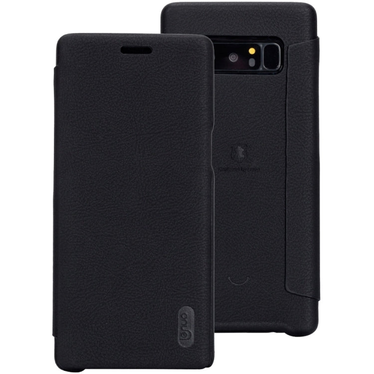Lenuo for Galaxy Note 8 PU+PC Litchi Texture Horizontal Flip Leather Case with Card Slots