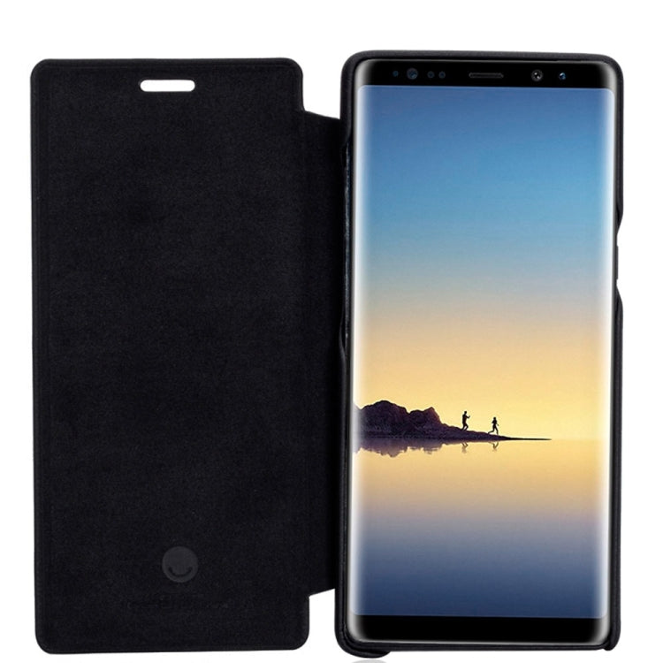 Lenuo for Galaxy Note 8 PU+PC Litchi Texture Horizontal Flip Leather Case with Card Slots