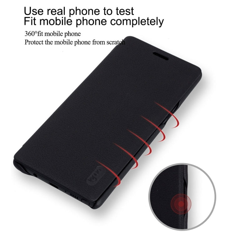 Lenuo for Galaxy Note 8 PU+PC Litchi Texture Horizontal Flip Leather Case with Card Slots