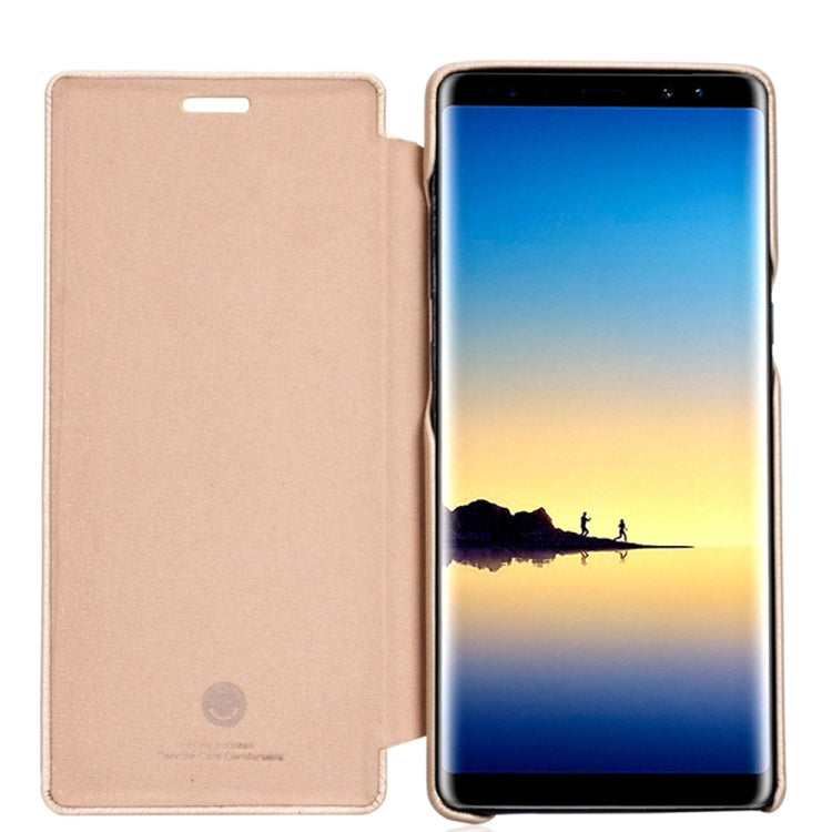 Lenuo for Galaxy Note 8 PU+PC Litchi Texture Horizontal Flip Leather Case with Card Slots