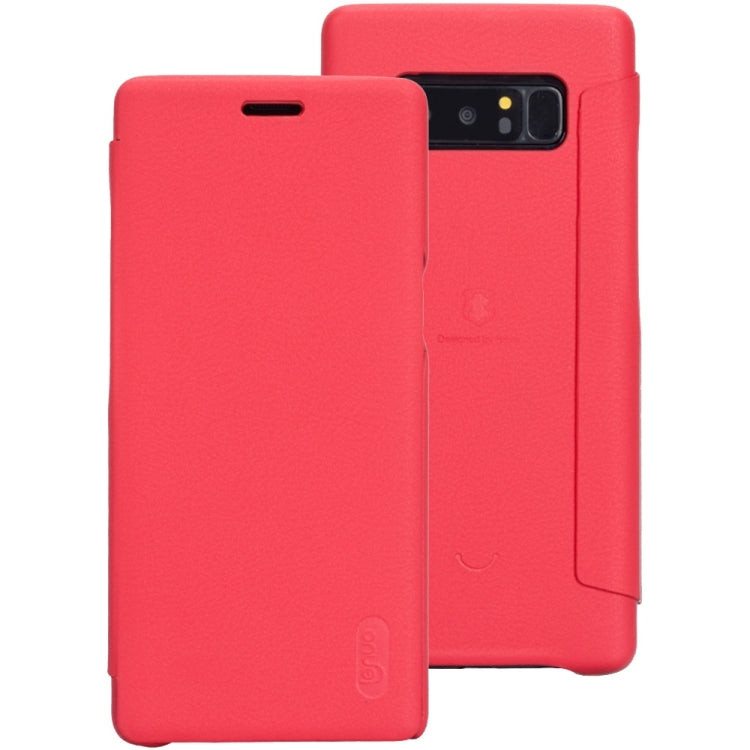 Lenuo for Galaxy Note 8 PU+PC Litchi Texture Horizontal Flip Leather Case with Card Slots
