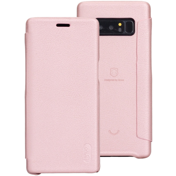 Lenuo for Galaxy Note 8 PU+PC Litchi Texture Horizontal Flip Leather Case with Card Slots