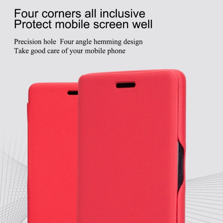 Lenuo for Galaxy Note 8 PU+PC Litchi Texture Horizontal Flip Leather Case with Card Slots