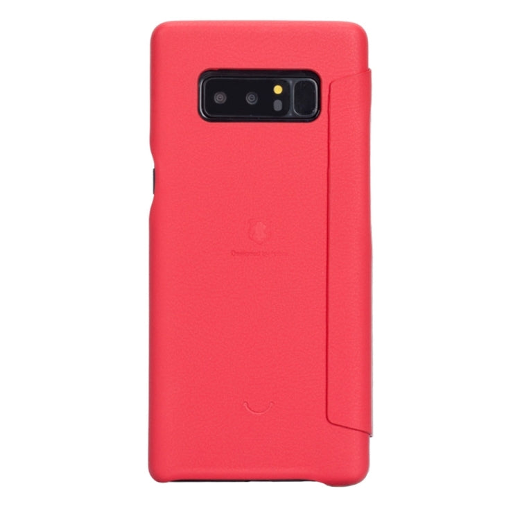 Lenuo for Galaxy Note 8 PU+PC Litchi Texture Horizontal Flip Leather Case with Card Slots