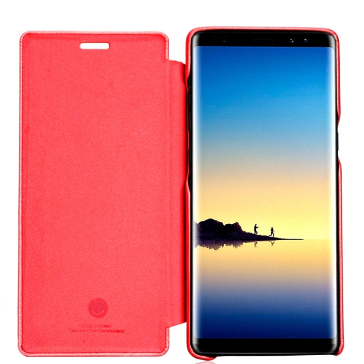 Lenuo for Galaxy Note 8 PU+PC Litchi Texture Horizontal Flip Leather Case with Card Slots
