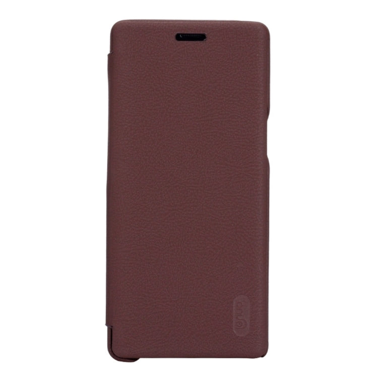 Lenuo for Galaxy Note 8 PU+PC Litchi Texture Horizontal Flip Leather Case with Card Slots