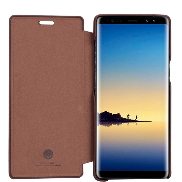 Lenuo for Galaxy Note 8 PU+PC Litchi Texture Horizontal Flip Leather Case with Card Slots