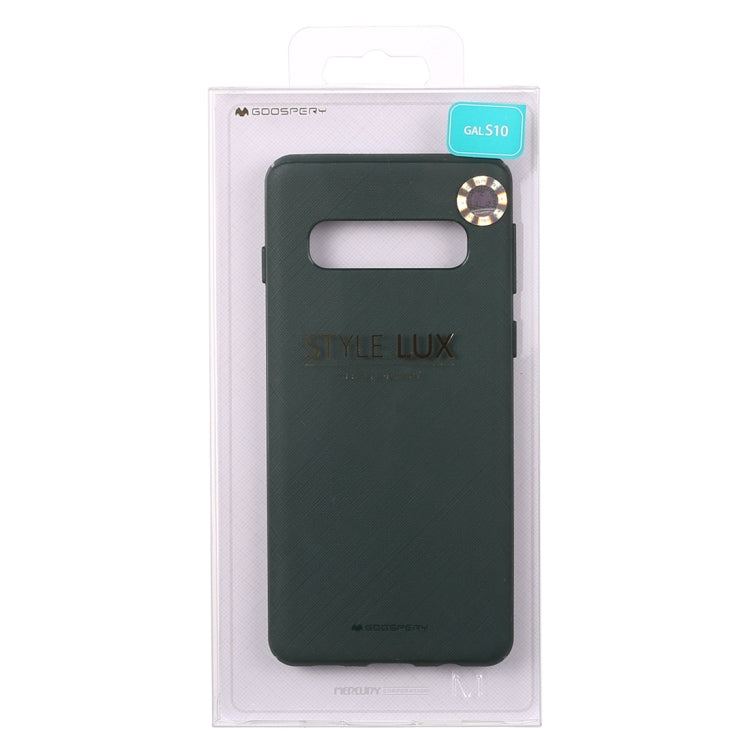 GOOSPERY STYLE LUX Series Shockproof Soft TPU Case for Galaxy S10