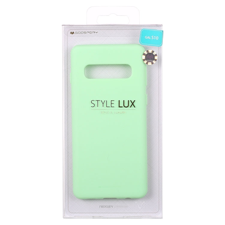 GOOSPERY STYLE LUX Series Shockproof Soft TPU Case for Galaxy S10