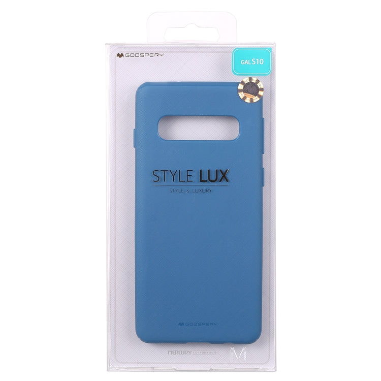 GOOSPERY STYLE LUX Series Shockproof Soft TPU Case for Galaxy S10