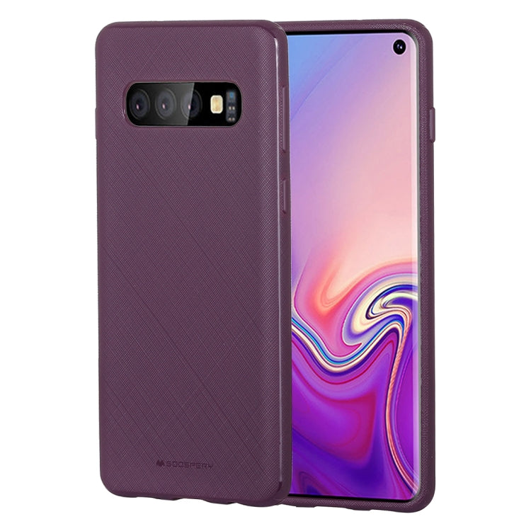 GOOSPERY STYLE LUX Series Shockproof Soft TPU Case for Galaxy S10