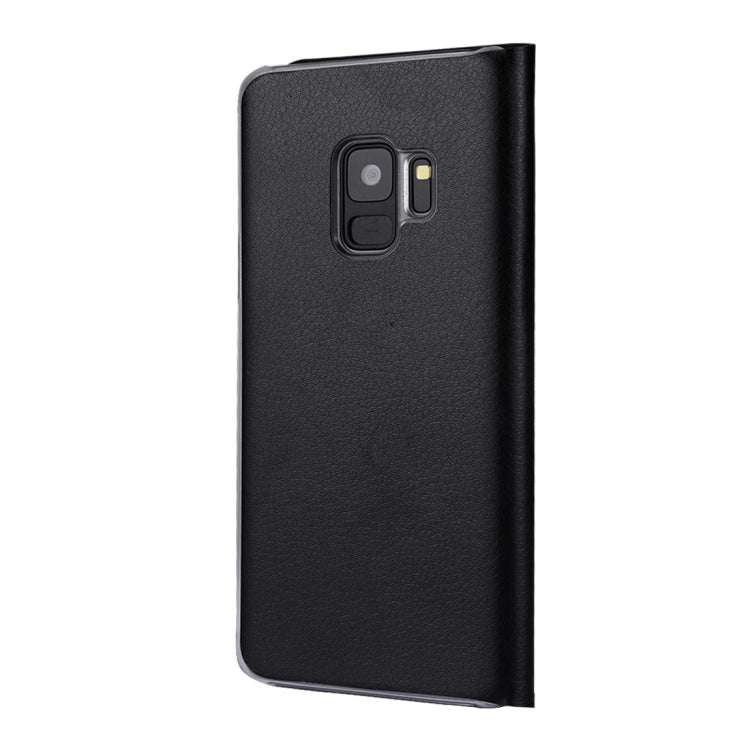 For Galaxy S9 Ultra-thin Lichi Texture Horizontal Flip Leather Case with Card Slot