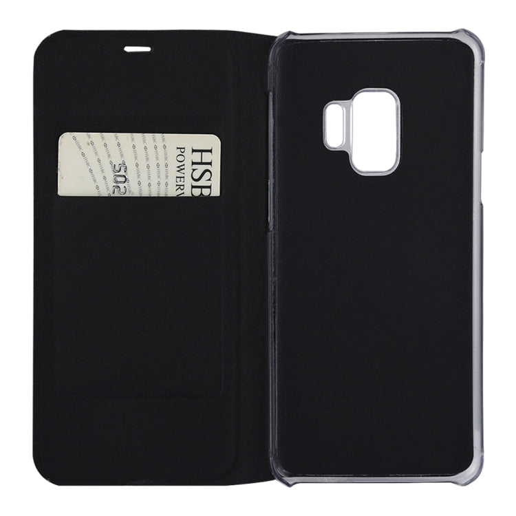 For Galaxy S9 Ultra-thin Lichi Texture Horizontal Flip Leather Case with Card Slot