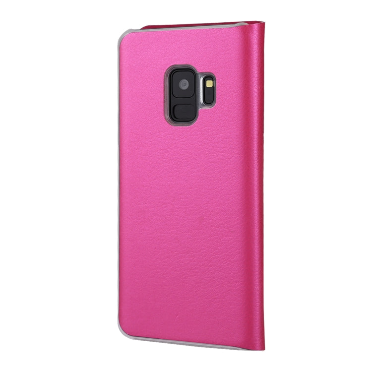 For Galaxy S9 Ultra-thin Lichi Texture Horizontal Flip Leather Case with Card Slot