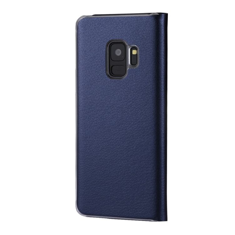 For Galaxy S9 Ultra-thin Lichi Texture Horizontal Flip Leather Case with Card Slot