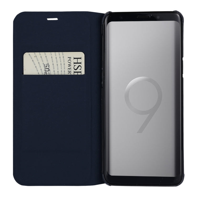 For Galaxy S9 Ultra-thin Lichi Texture Horizontal Flip Leather Case with Card Slot