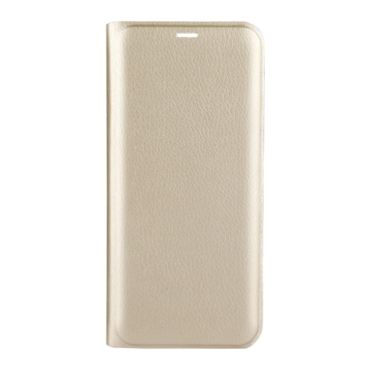 For Galaxy S9+ Ultra-thin Lichi Texture Horizontal Flip Leather Case with Card Slot