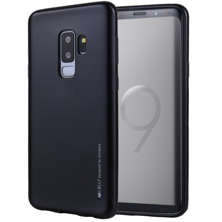GOOSPERY I JELLY METAL for Galaxy S9+ TPU Full Coverage Soft Protective Back Case