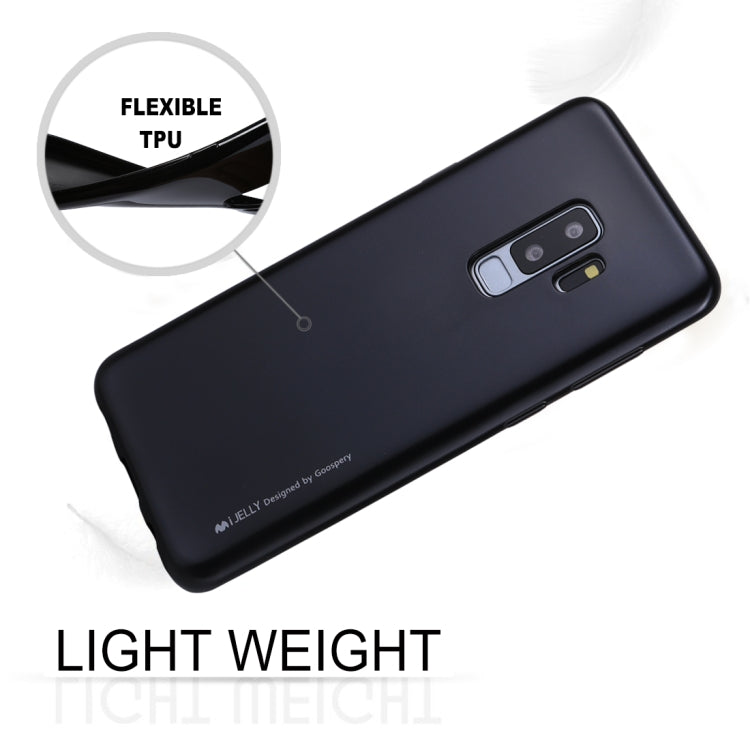 GOOSPERY I JELLY METAL for Galaxy S9+ TPU Full Coverage Soft Protective Back Case