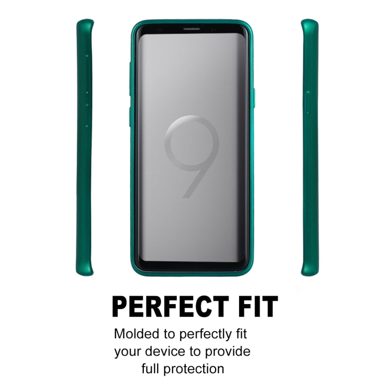GOOSPERY I JELLY METAL for Galaxy S9+ TPU Full Coverage Soft Protective Back Case