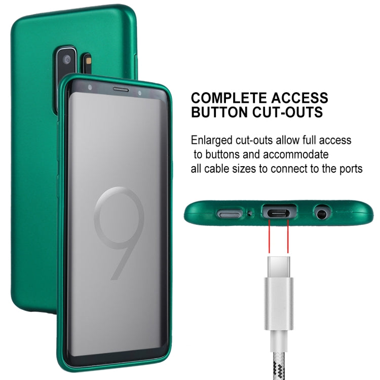 GOOSPERY I JELLY METAL for Galaxy S9+ TPU Full Coverage Soft Protective Back Case