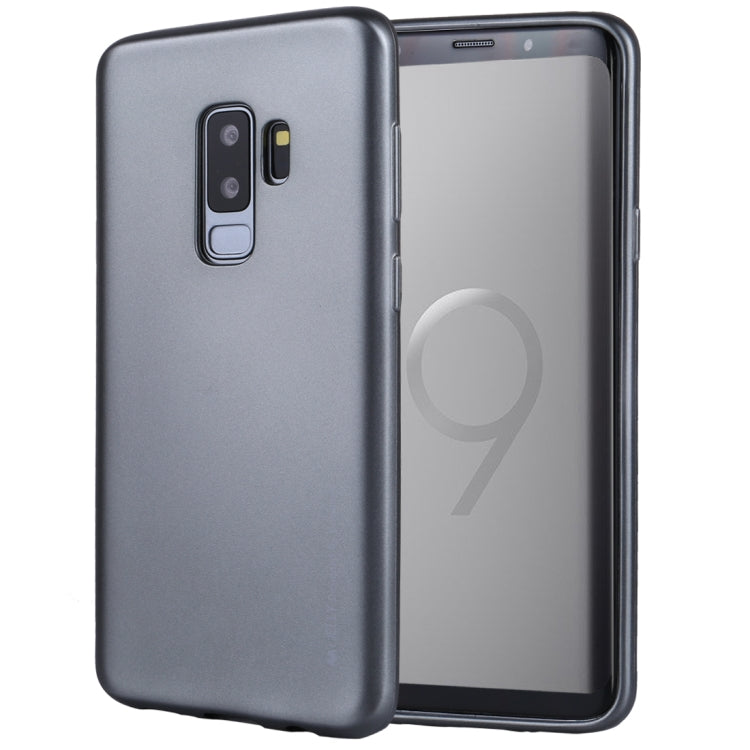 GOOSPERY I JELLY METAL for Galaxy S9+ TPU Full Coverage Soft Protective Back Case