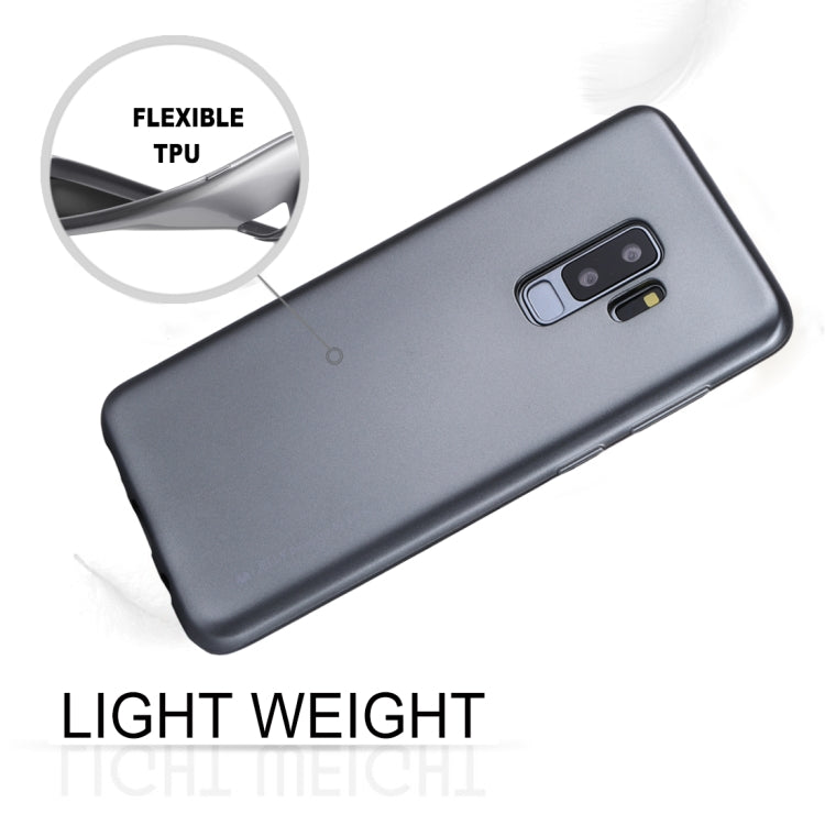GOOSPERY I JELLY METAL for Galaxy S9+ TPU Full Coverage Soft Protective Back Case