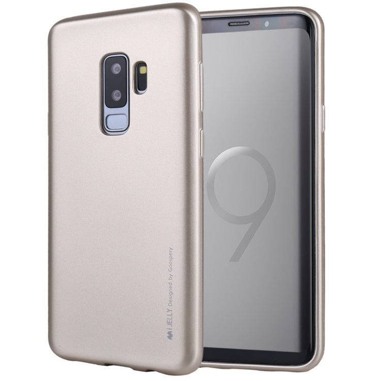 GOOSPERY I JELLY METAL for Galaxy S9+ TPU Full Coverage Soft Protective Back Case