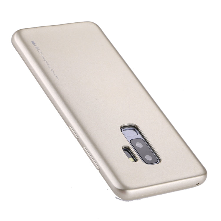 GOOSPERY I JELLY METAL for Galaxy S9+ TPU Full Coverage Soft Protective Back Case