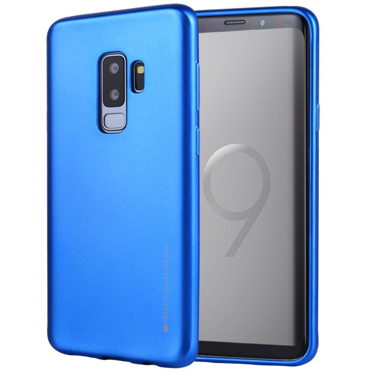 GOOSPERY I JELLY METAL for Galaxy S9+ TPU Full Coverage Soft Protective Back Case