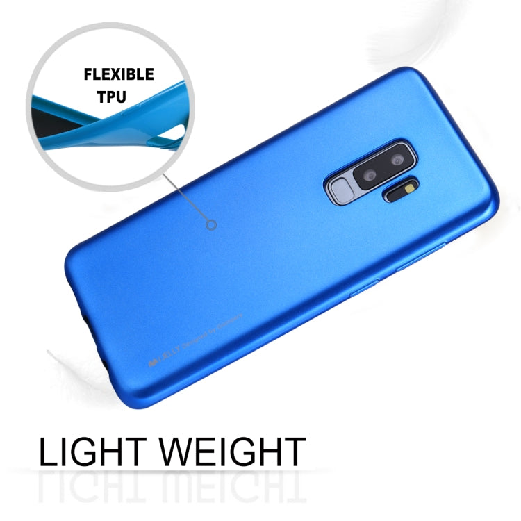 GOOSPERY I JELLY METAL for Galaxy S9+ TPU Full Coverage Soft Protective Back Case