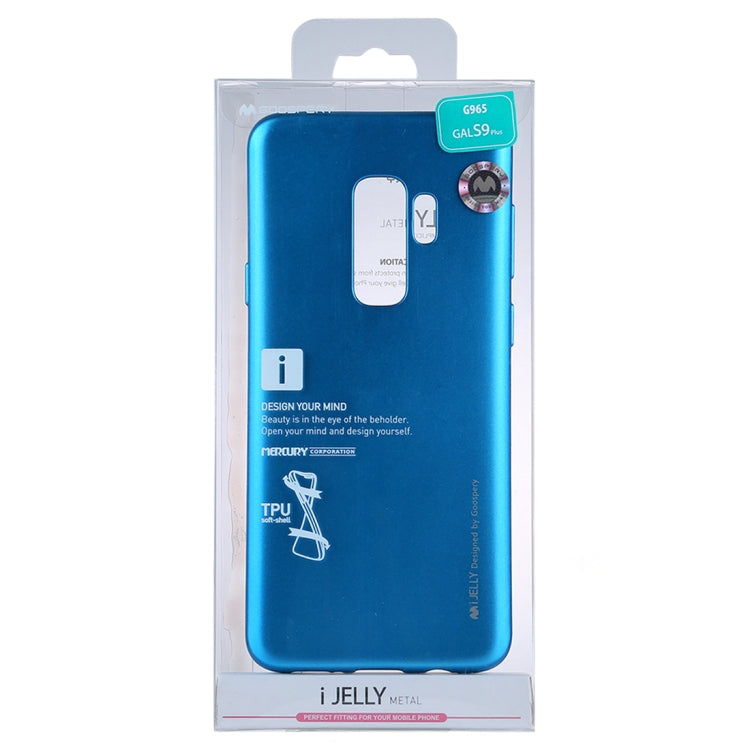 GOOSPERY I JELLY METAL for Galaxy S9+ TPU Full Coverage Soft Protective Back Case
