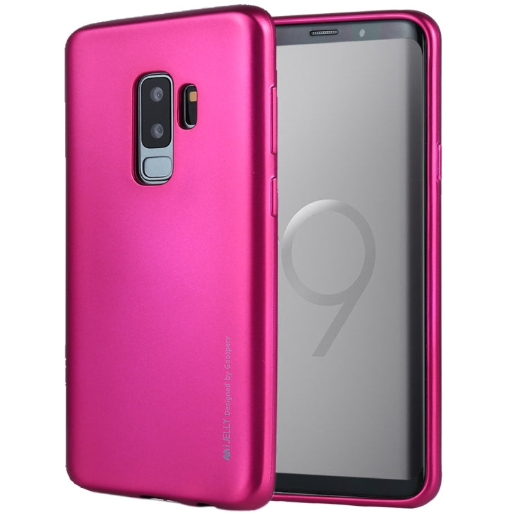 GOOSPERY I JELLY METAL for Galaxy S9+ TPU Full Coverage Soft Protective Back Case