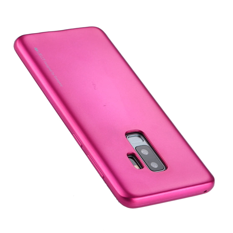 GOOSPERY I JELLY METAL for Galaxy S9+ TPU Full Coverage Soft Protective Back Case