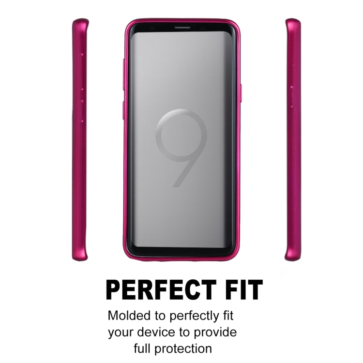 GOOSPERY I JELLY METAL for Galaxy S9+ TPU Full Coverage Soft Protective Back Case