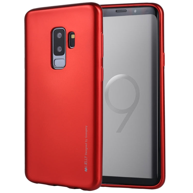 GOOSPERY I JELLY METAL for Galaxy S9+ TPU Full Coverage Soft Protective Back Case