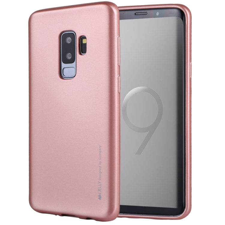GOOSPERY I JELLY METAL for Galaxy S9+ TPU Full Coverage Soft Protective Back Case