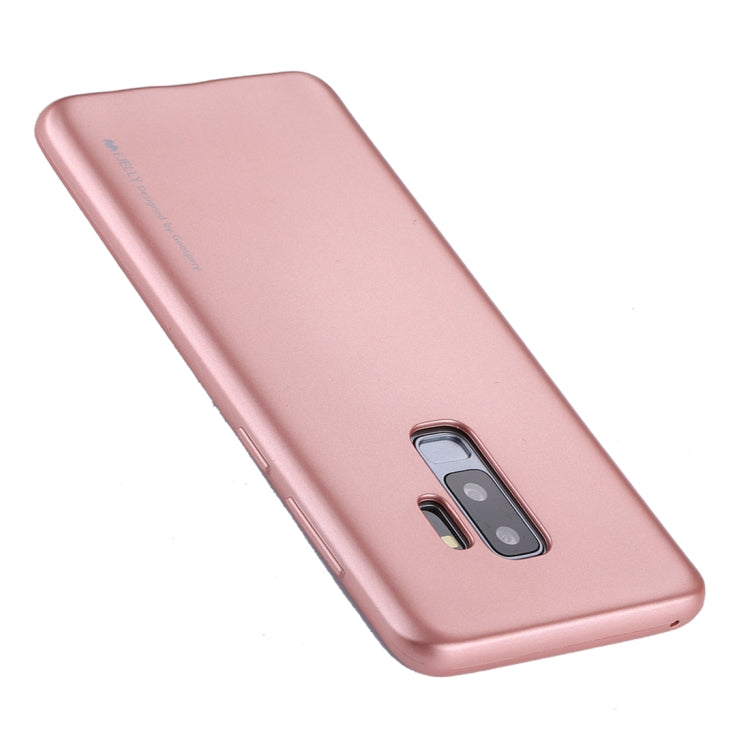 GOOSPERY I JELLY METAL for Galaxy S9+ TPU Full Coverage Soft Protective Back Case