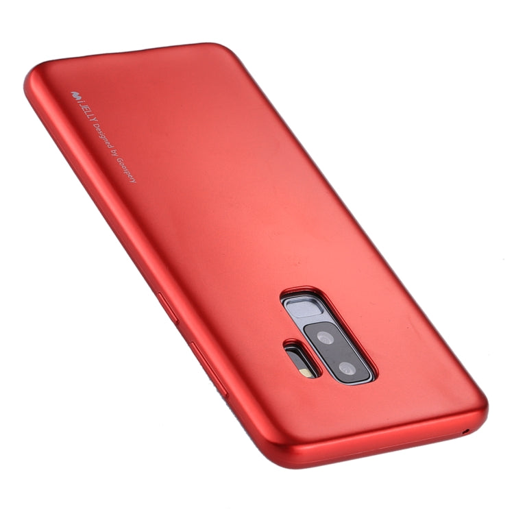 GOOSPERY I JELLY METAL for Galaxy S9+ TPU Full Coverage Soft Protective Back Case