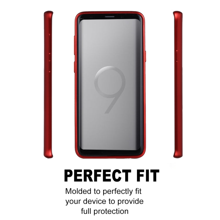 GOOSPERY I JELLY METAL for Galaxy S9+ TPU Full Coverage Soft Protective Back Case