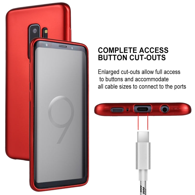 GOOSPERY I JELLY METAL for Galaxy S9+ TPU Full Coverage Soft Protective Back Case