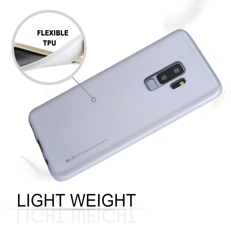 GOOSPERY I JELLY METAL for Galaxy S9+ TPU Full Coverage Soft Protective Back Case