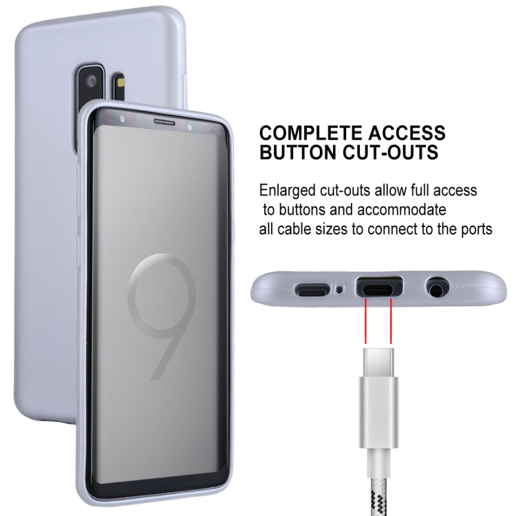 GOOSPERY I JELLY METAL for Galaxy S9+ TPU Full Coverage Soft Protective Back Case