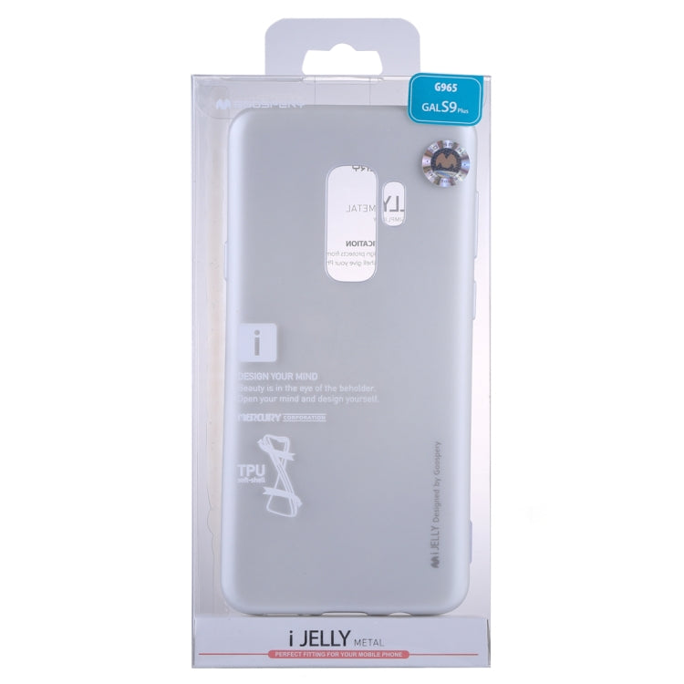 GOOSPERY I JELLY METAL for Galaxy S9+ TPU Full Coverage Soft Protective Back Case