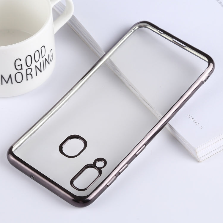 Ultra-thin Electroplating Soft TPU Protective Back Cover Case for Galaxy A20 / A30